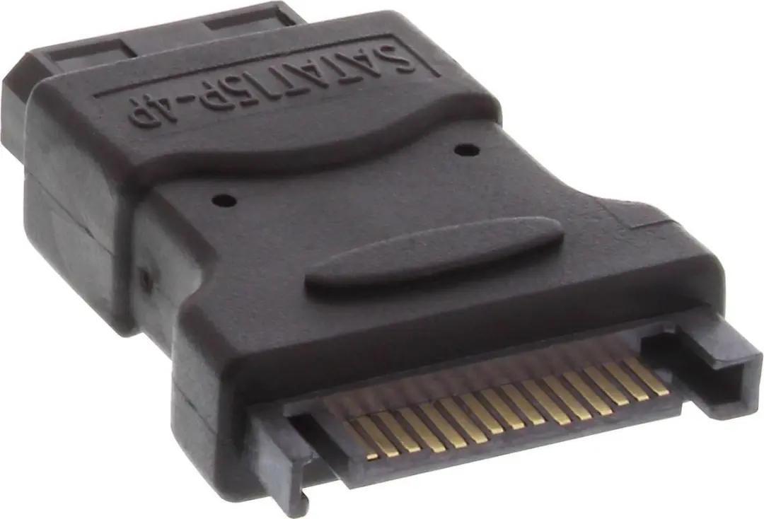 InLine SATA naar Molex Adapter