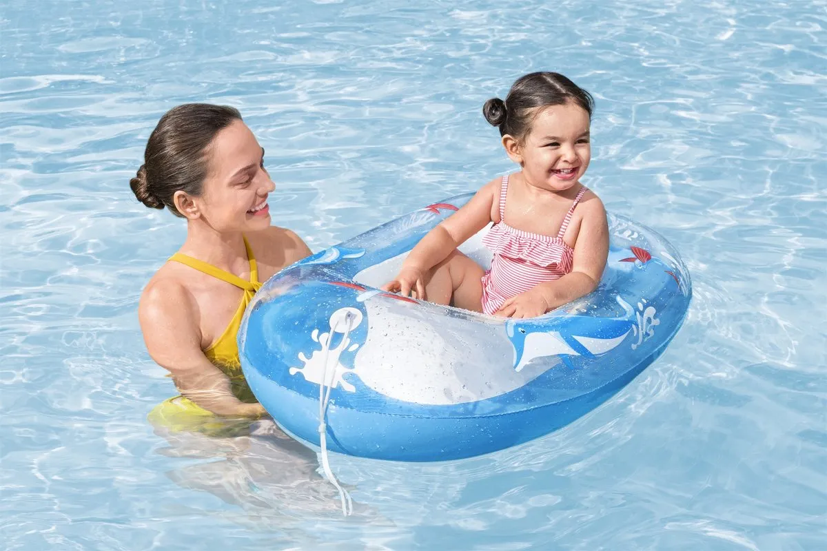 Bestway Kiddie Raft 102x69cm - Multicolor