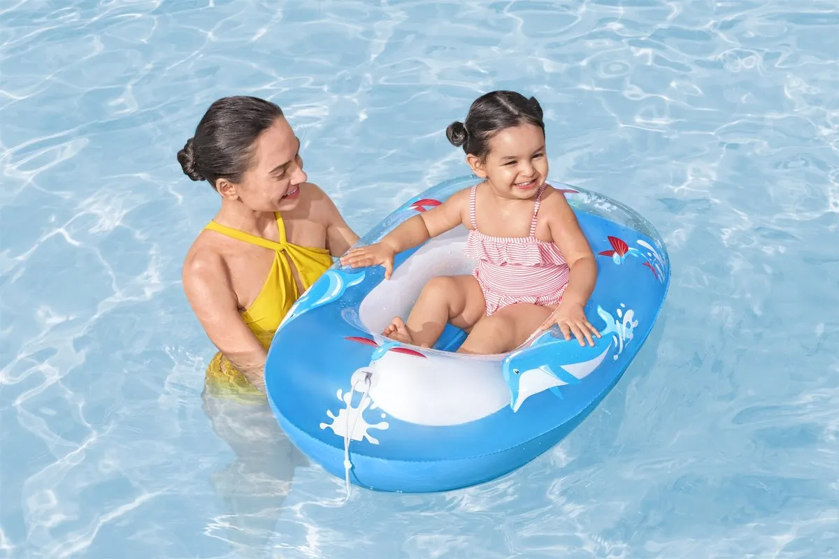 Bestway Kiddie Raft 102x69cm - Multicolor