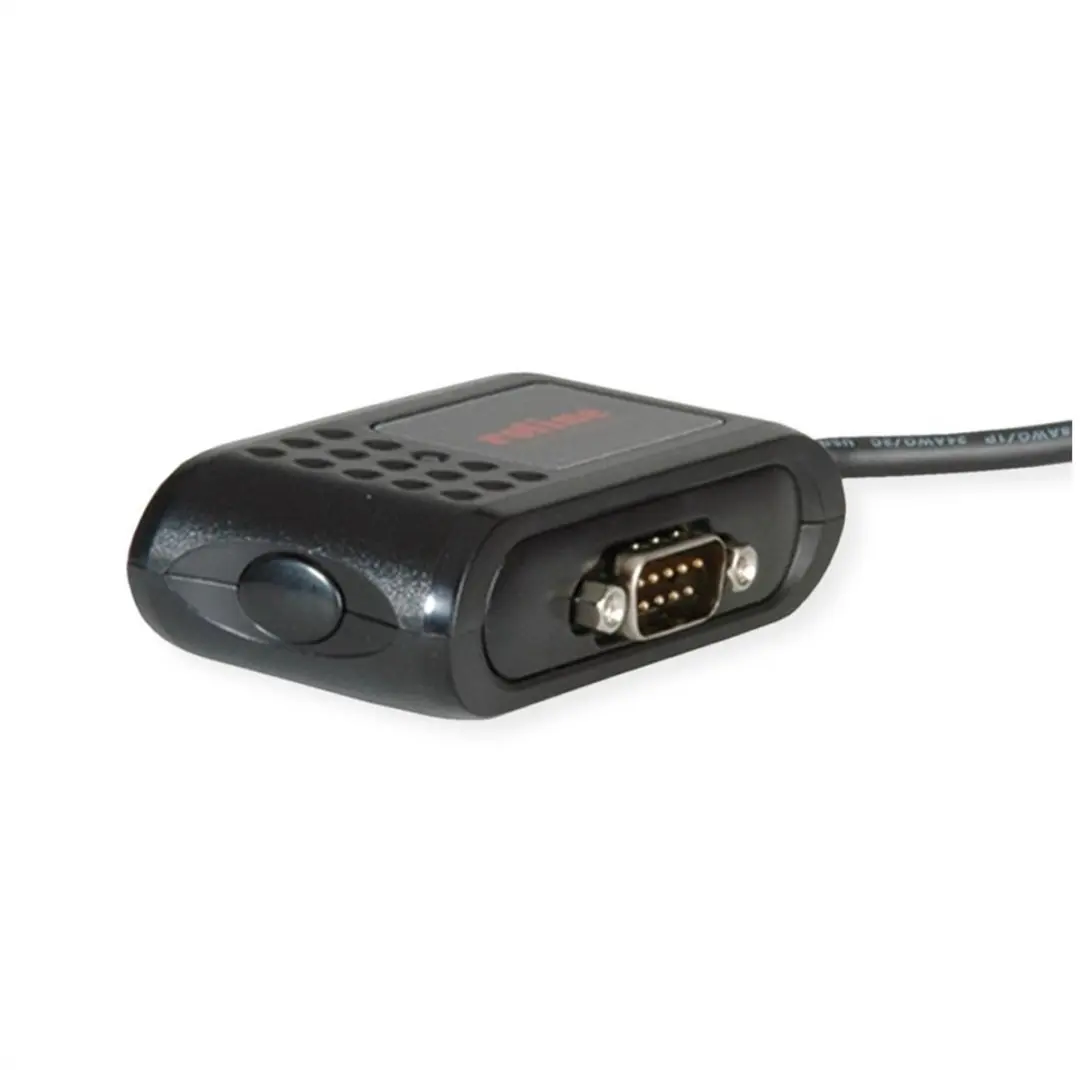 Roline USB Parallel/Serieel Converter 12.02.1017 - Zwart