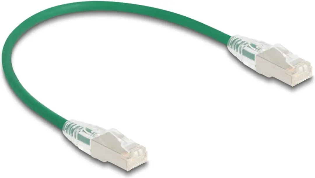 Delock Cat.6A RJ45 Kabel 0.3m - Groen