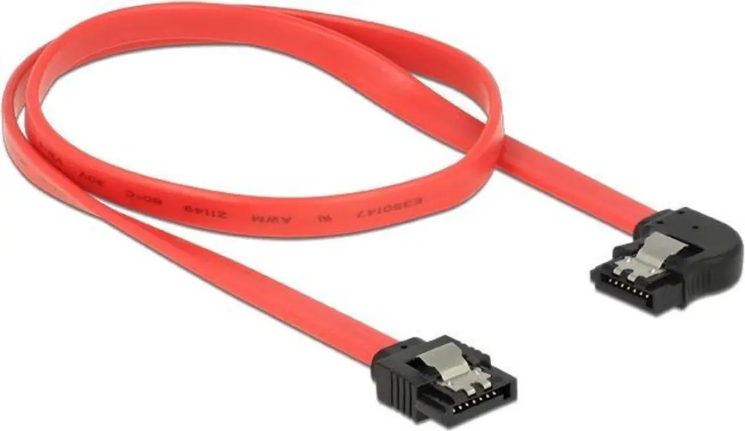 Delock SATA Kabel 6 Gb/s 50cm - Rood