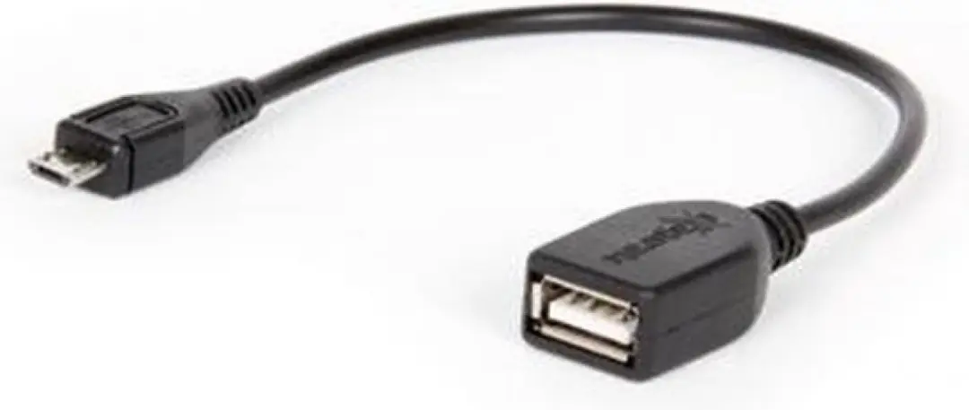 Hamlet Micro USB-A USB 2.0 Kabel 0,15m