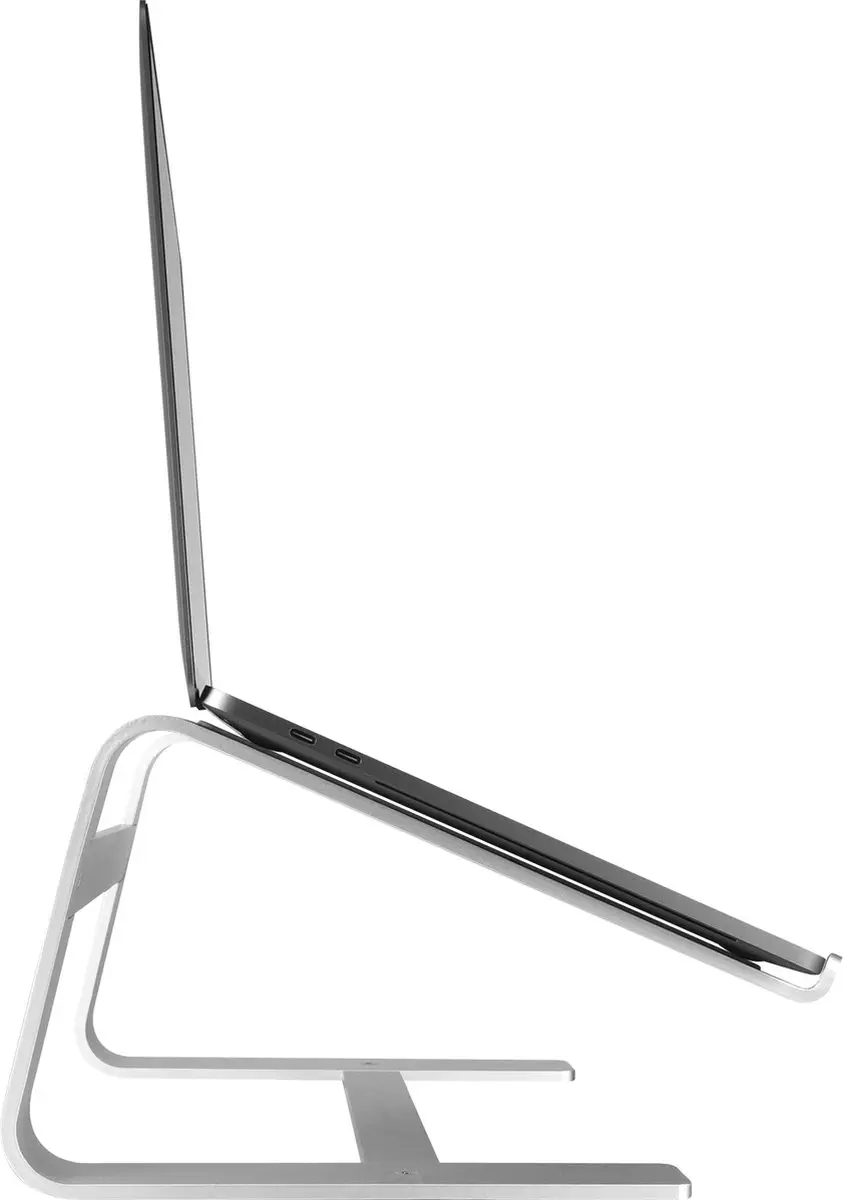 Macally ASTAND Aluminium Laptopstandaard - 10-17" - Zilver
