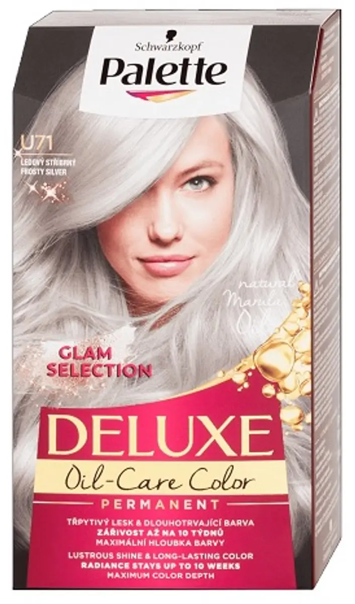 Schwarzkopf Poly Palette U71 Haarverf - Puur Zilvergrijs 115ml