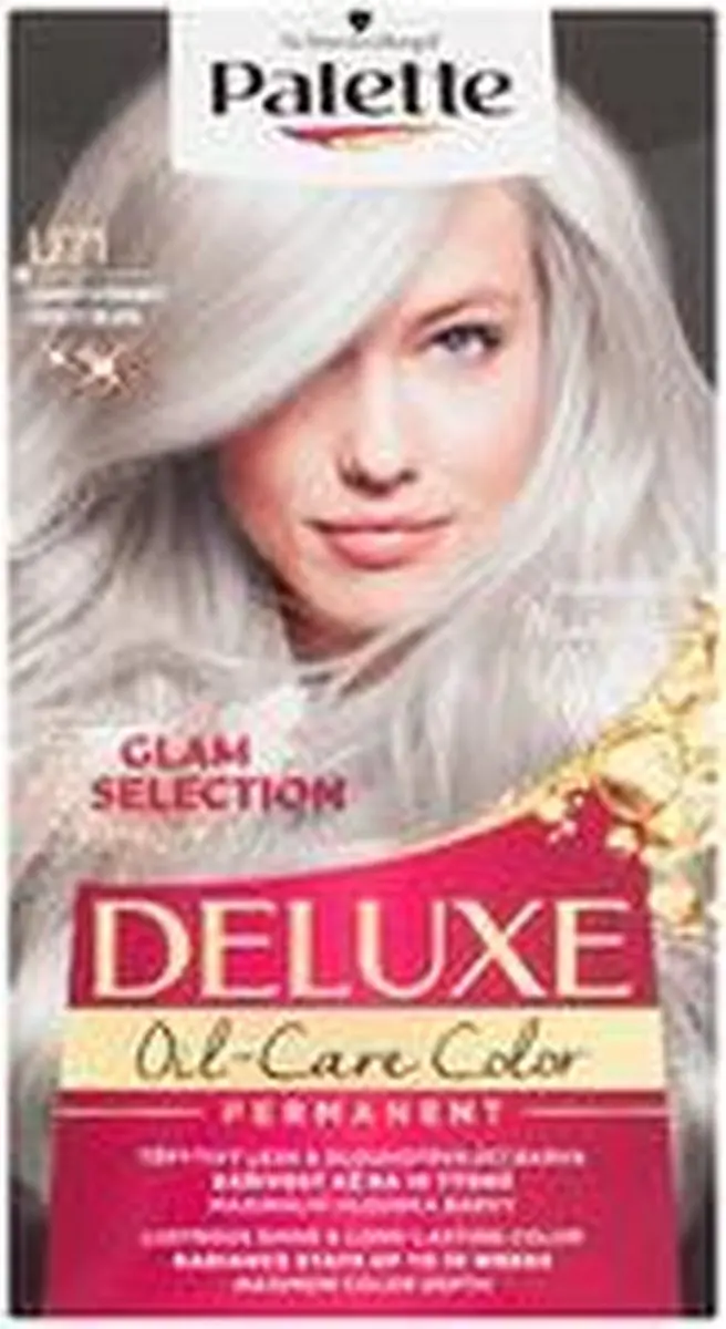 Schwarzkopf Poly Palette U71 Haarverf - Puur Zilvergrijs 115ml