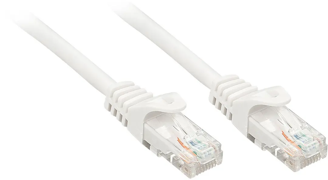 Lindy CAT6 UTP Kabel 0.5m Wit