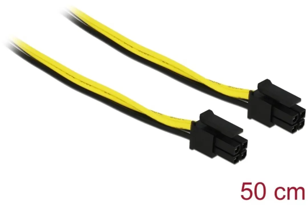 Delock Micro Fit 3.0 Kabel 4-pin M/M 50cm