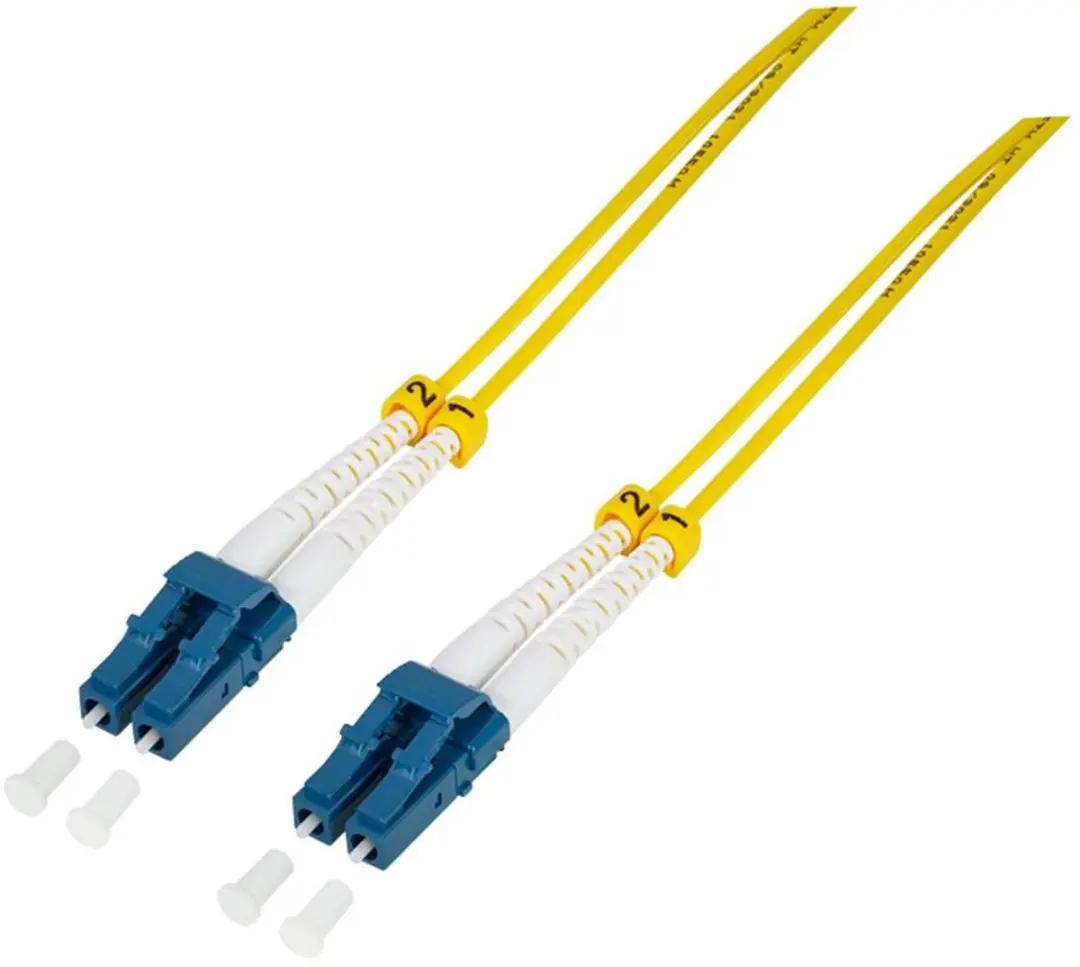 Logilink FP0LC00 Glasvezelkabel 0,5m - Geel