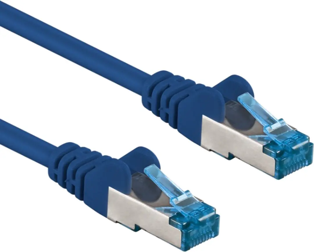 Goobay CAT 6A S/FTP Netwerkkabel Blauw
