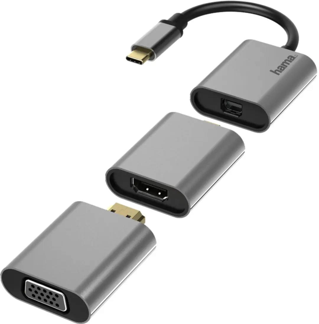 Hama Video-adapter-set 6-in-1 USB-C