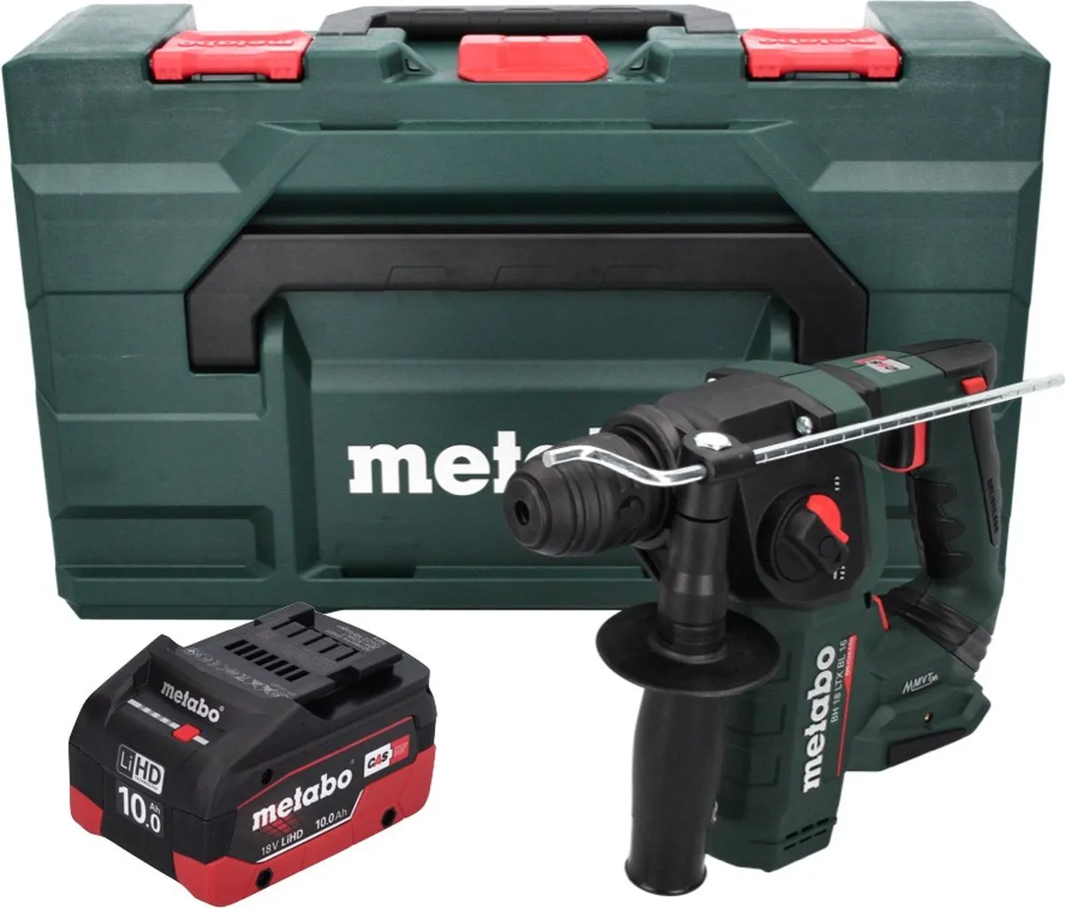 Metabo BH 18 LTX BL 16 Accuboormachine 18V SDS-plus - 1,3J - 1x 10,0Ah - afbeelding 5 van 5