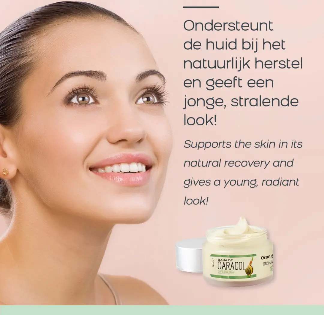 Orange Care Baba de Caracol Slakkencrème Dag- & Handcrème - 150ml