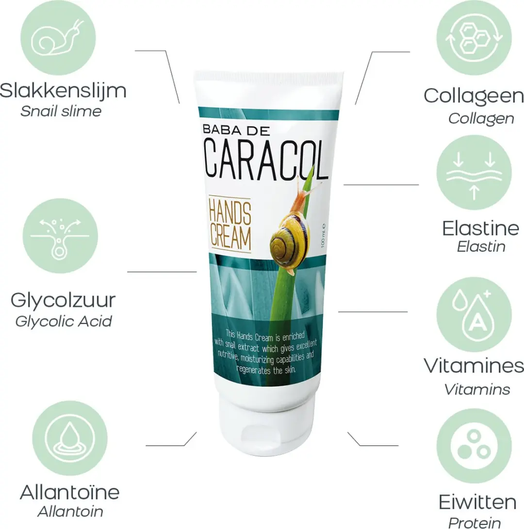 Orange Care Baba de Caracol Slakkencrème Dag- & Handcrème - 150ml