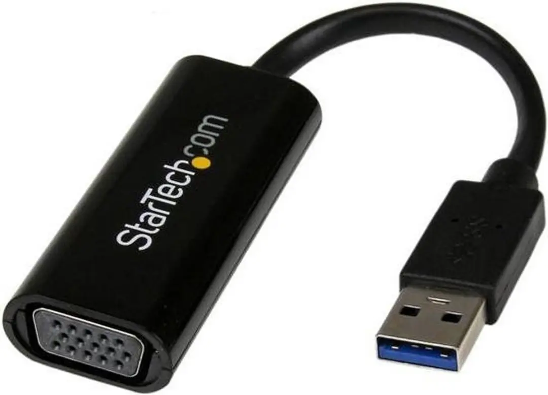 Startech USB32VGAES USB 3.0 naar VGA Adapter - Zwart