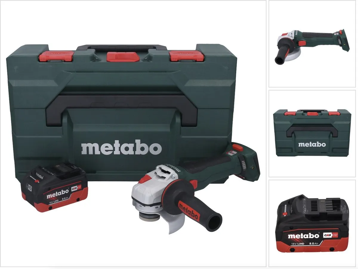 Metabo WB 18 LT BL 11-125 Accu Haakse Slijper 125mm