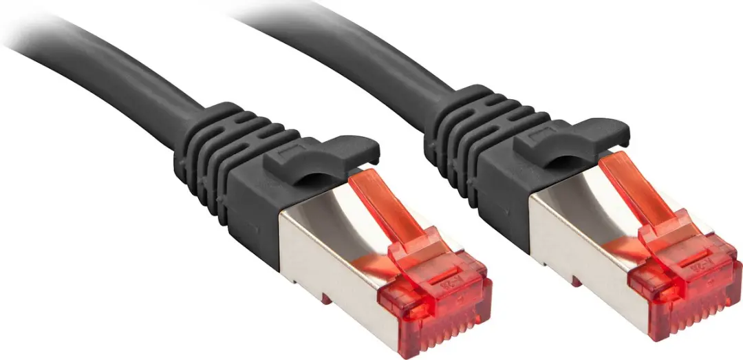 Lindy CAT 6 S/FTP Patchkabel 2m - Zwart