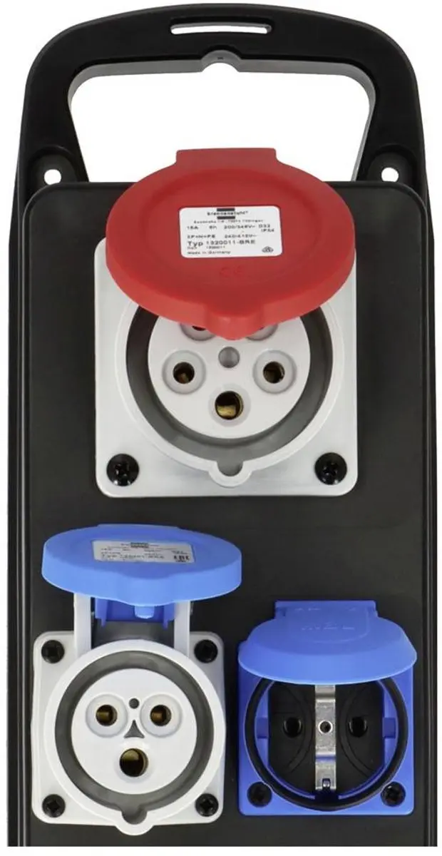 Brennenstuhl CEE-stroomverdeler 400V 16A - Zwart
