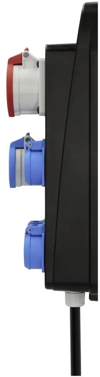 Brennenstuhl CEE-stroomverdeler 400V 16A - Zwart