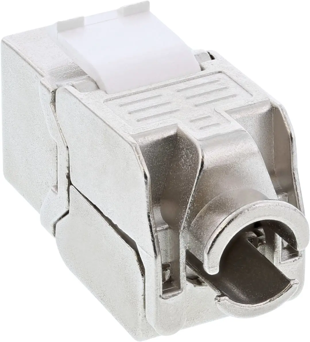InLine Keystone RJ45 Vrouwelijk LSA Inzetstuk Cat.6a - Wit