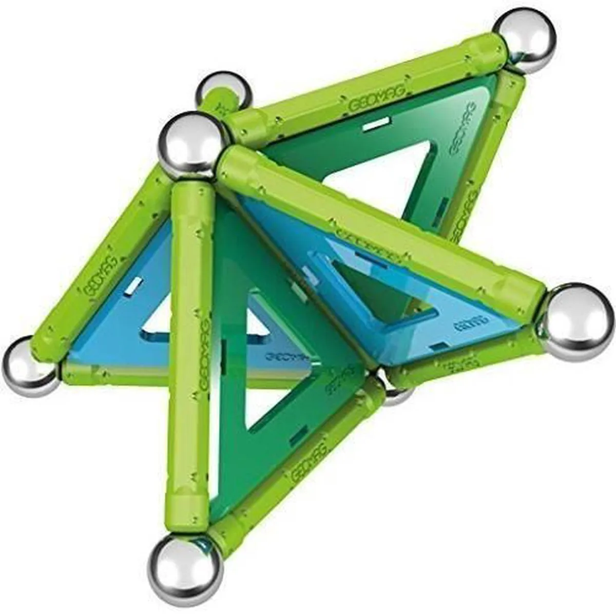 Geomag Panels 83-delig - Groen/Blauw