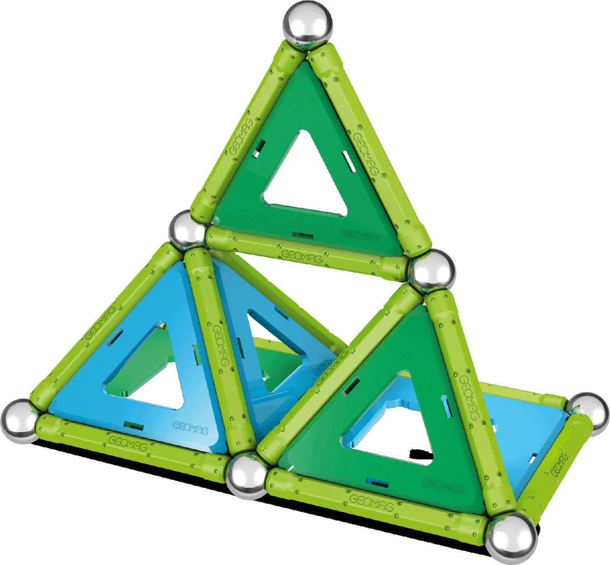 Geomag Panels 83-delig - Groen/Blauw