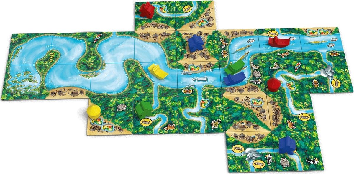 Carcassonne: Amazone Bordspel