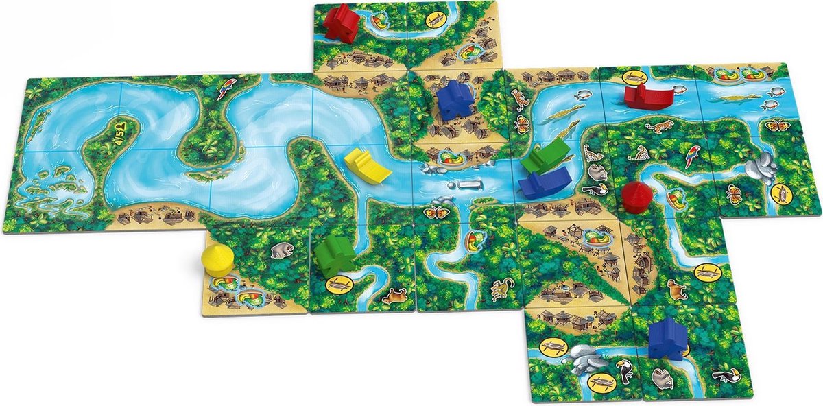 Carcassonne: Amazone Bordspel