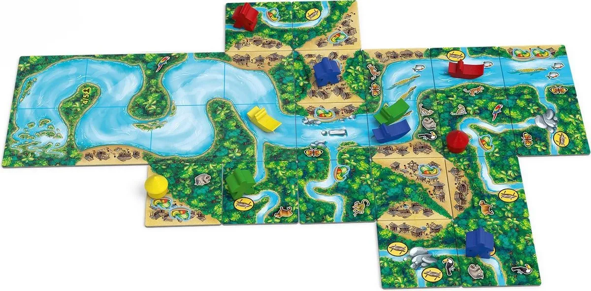 999 Games Carcassonne Amazone Bordspel - 2-5 Spelers