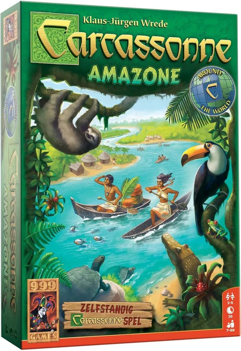 999 Games Carcassonne Amazone Bordspel