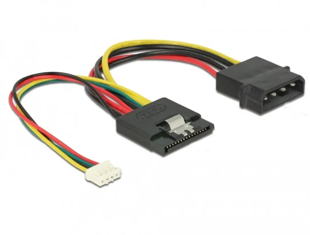 Delock SATA naar Molex Kabel - Multi