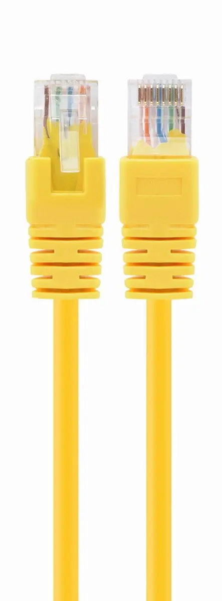 Gembird CablExpert PP12-1M/Y Netwerkkabel Cat5E - Geel