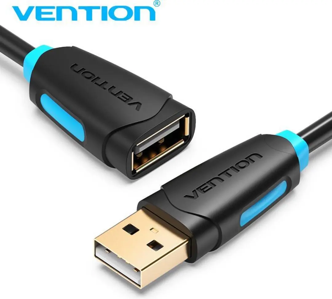 Vention CBCBI USB-kabel USB 2.0 3 m USB A Zwart