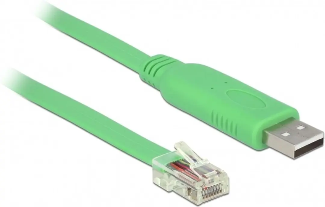 Delock USB-A naar RJ45 RS232 Adapter
