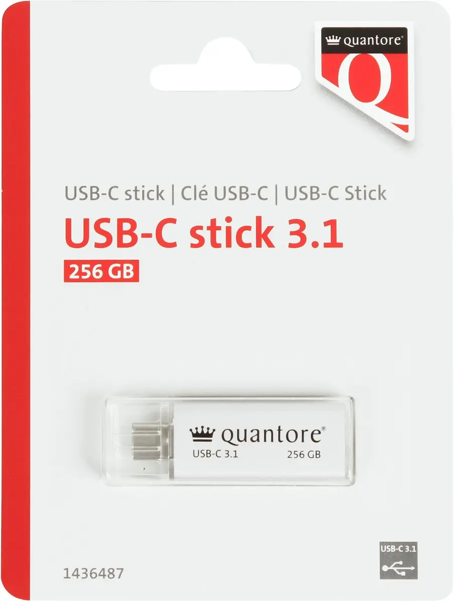 Quantore USB-C 256GB USB-Stick