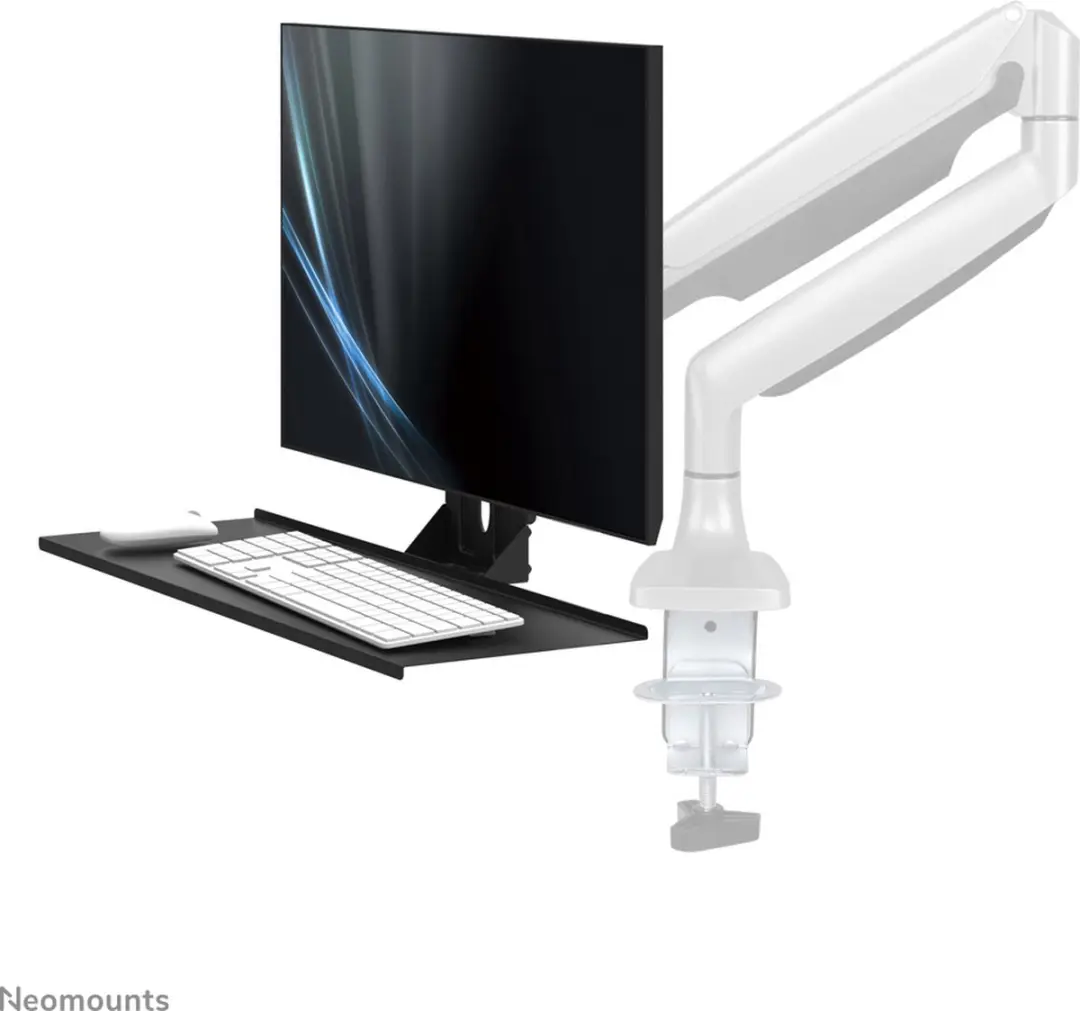 Neomounts KEYB-V200BLACK Toetsenbord-/muishouder - 32" - Zwart