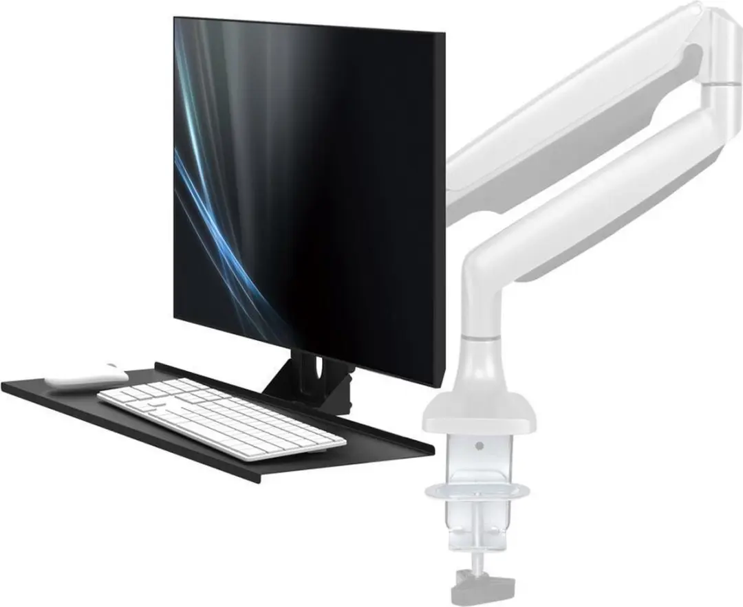 Neomounts KEYB-V200BLACK Toetsenbord-/muishouder - 32" - Zwart