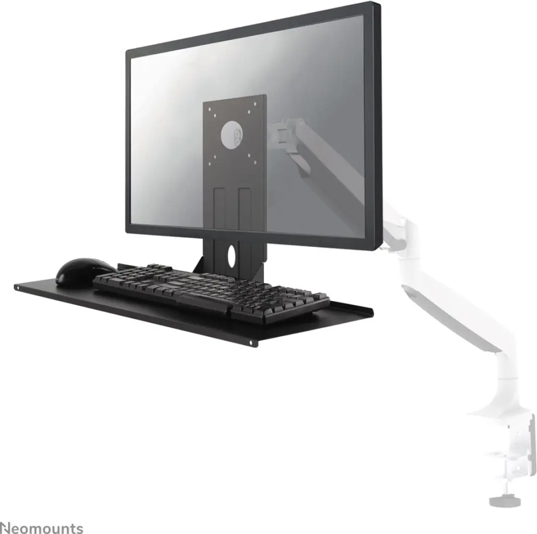 Neomounts KEYB-V200BLACK toetsenbord- en muishouder