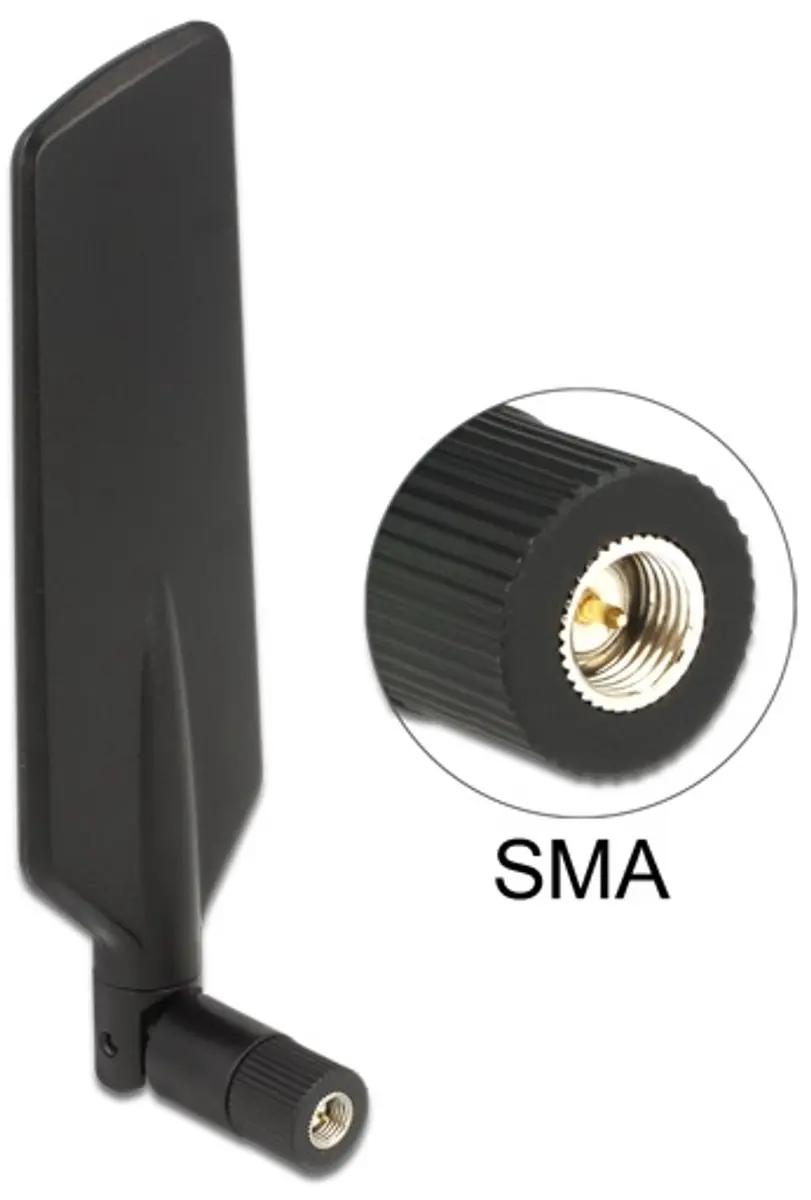 Delock LTE Antenne SMA Omnidirectioneel 0,5-3 dBi