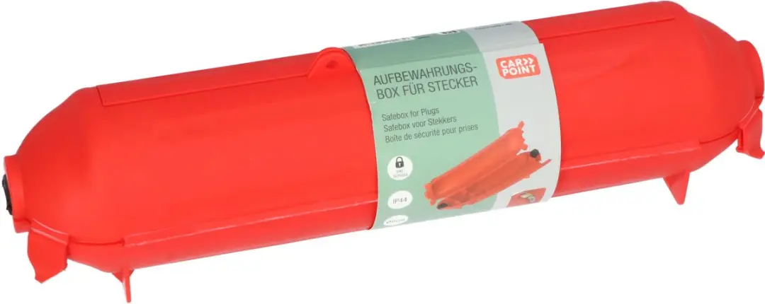 Carpoint Safebox voor Stekkers Rood