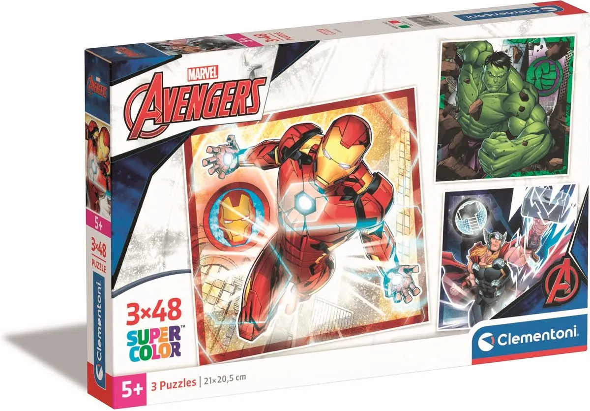 Clementoni Avengers Puzzel 144 Stuks