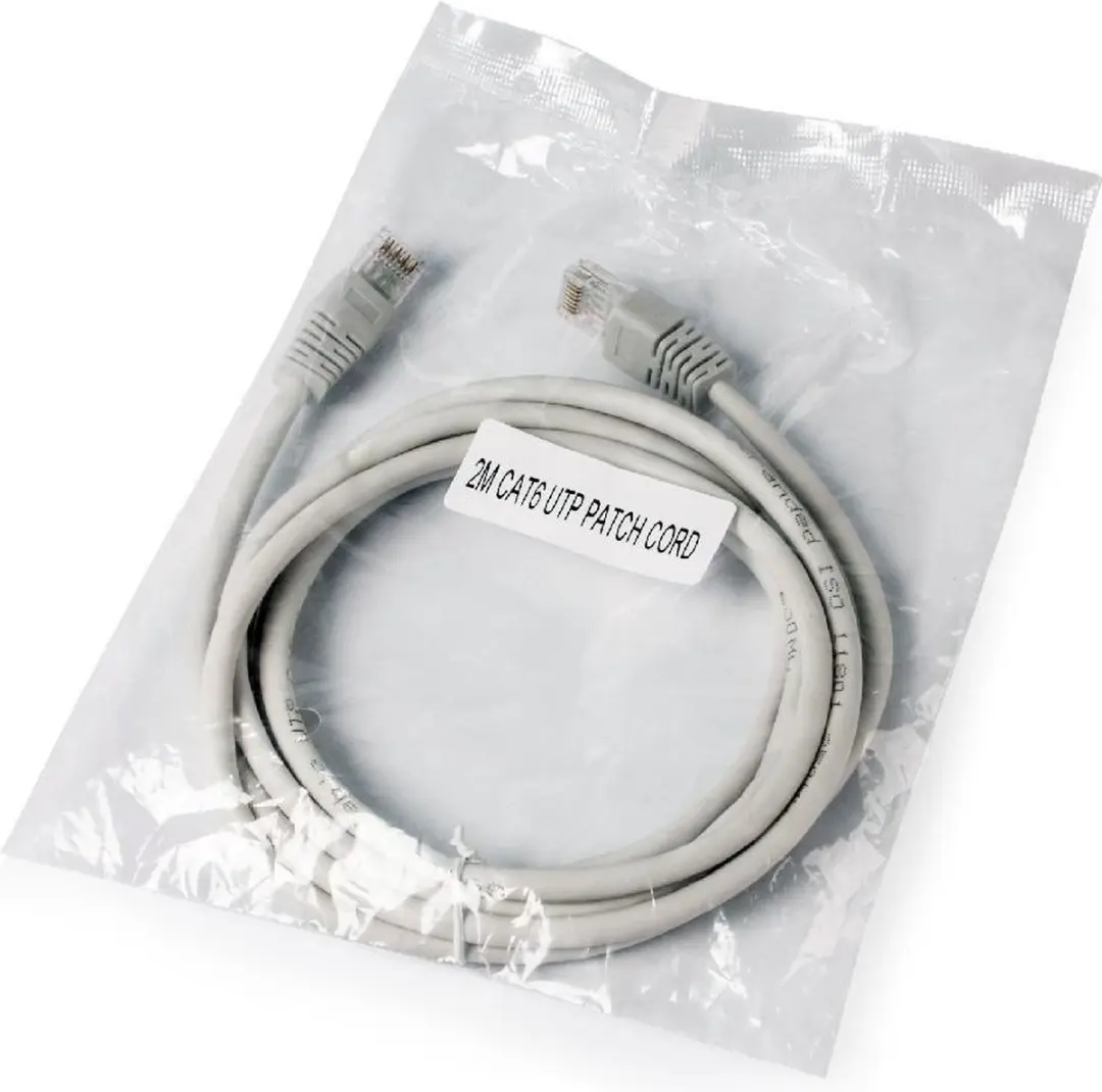 Gembird Cat.6 UTP Ethernet-kabel 2m - Grijs - afbeelding 6 van 6