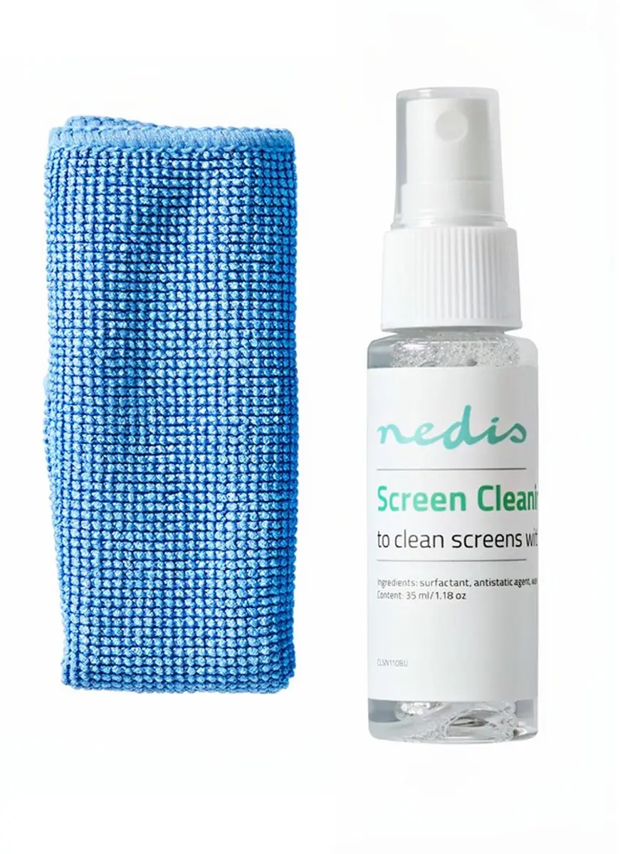 Nedis CLSN110BU Schermreiniger - 35ml - Notebook/Smartphone/Tablet/TV