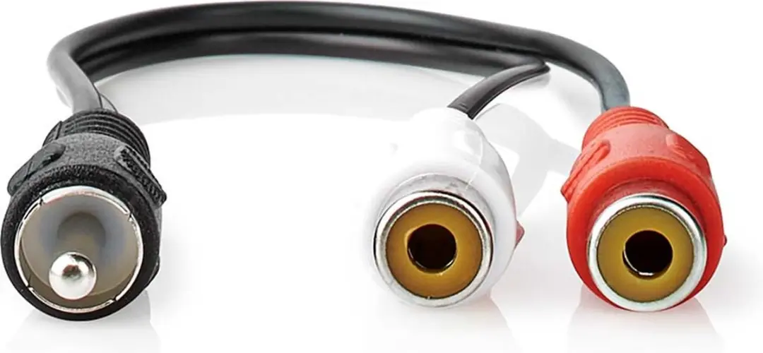 Nedis Subwooferkabel RCA 2xM naar 2xV