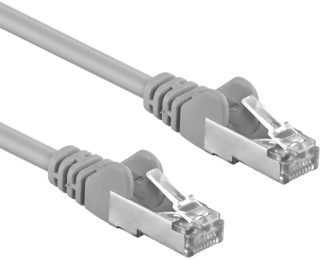 Goobay CAT 5e Patchkabel SF/UTP 1m - Grijs