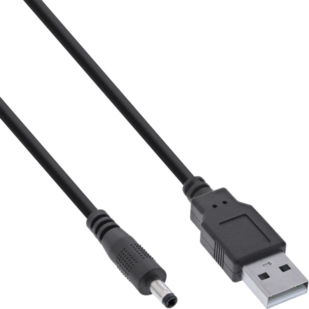 InLine USB-A naar DC 4,0x1,7mm Kabel 1m