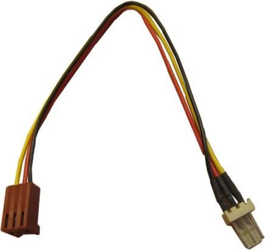 InLine Ventilatorkabel 3-pins Molex 0,6m - Meerkleurig