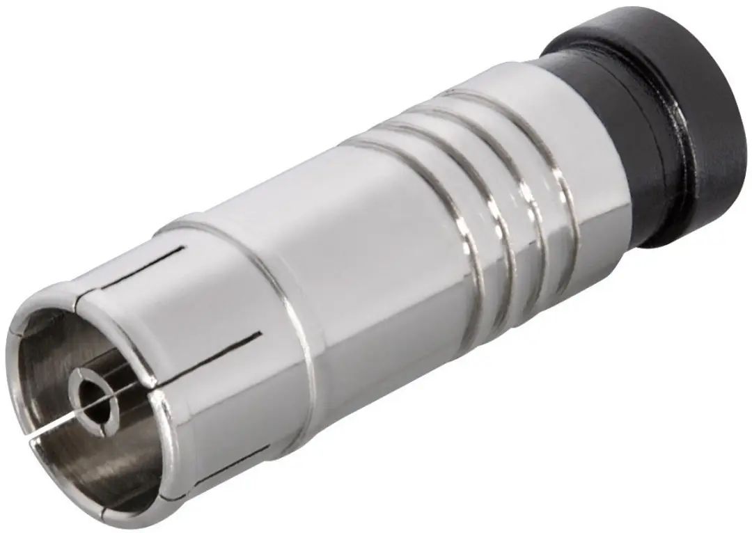 Goobay Coax IEC Compressie Connector