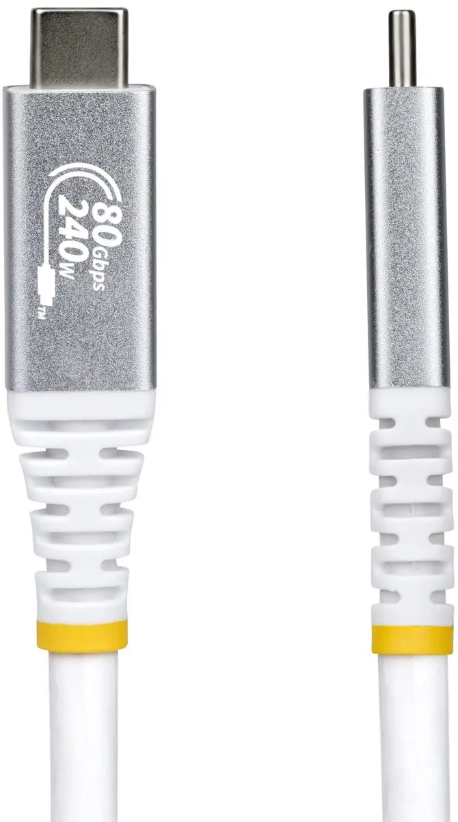 Startech USB4 Kabel CC1M80GUSB4CABLEW 80Gbps - 1m - Wit