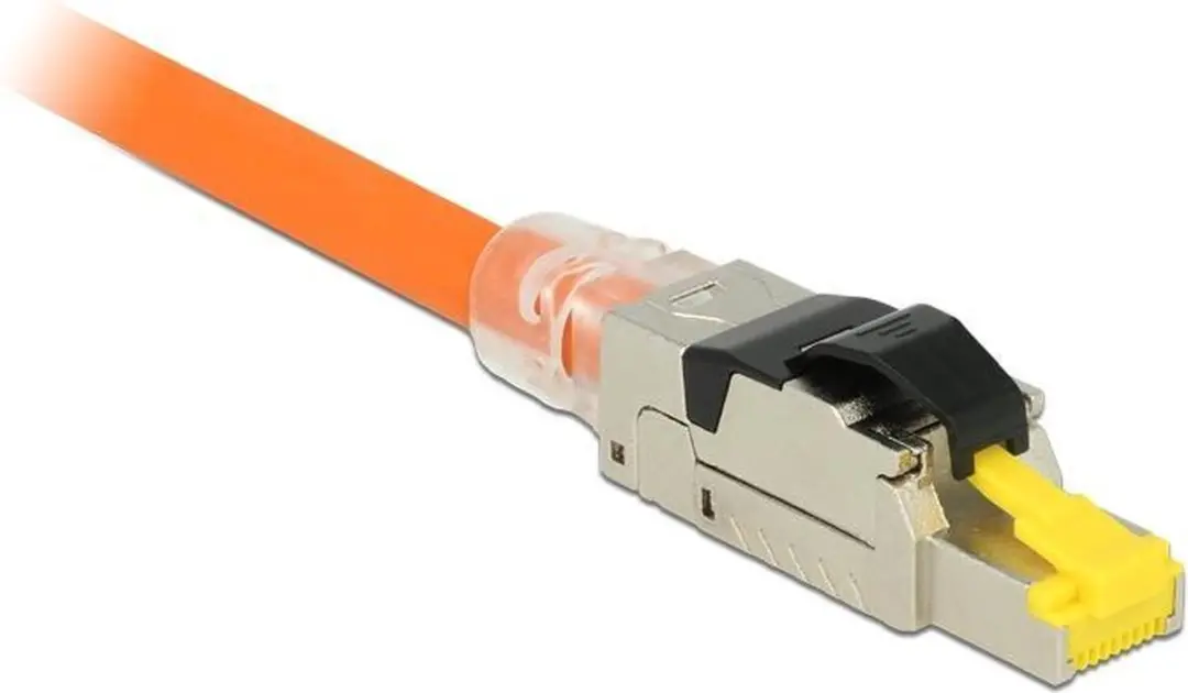 Delock RJ45 Plug Cat.8.1 Field Assembly - Zwart